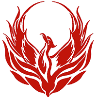 Logo of Phoenix in Red
